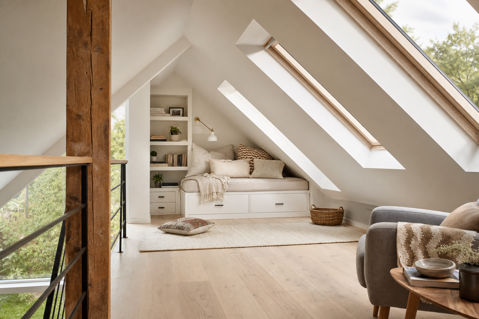 Velux roof light loft conversion in Hertfordshire